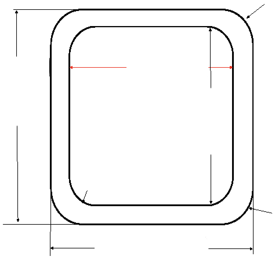 Rectangular Boom Diagram